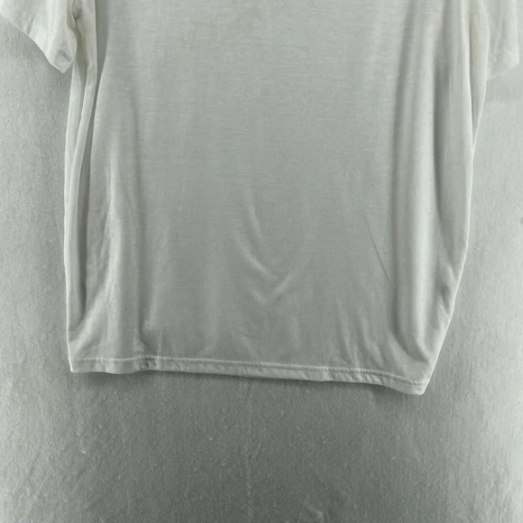 Under Armour T-Shirt Men's Sz M White Loose HeatGear Threadborne Crew Neck - Picture 7 of 11